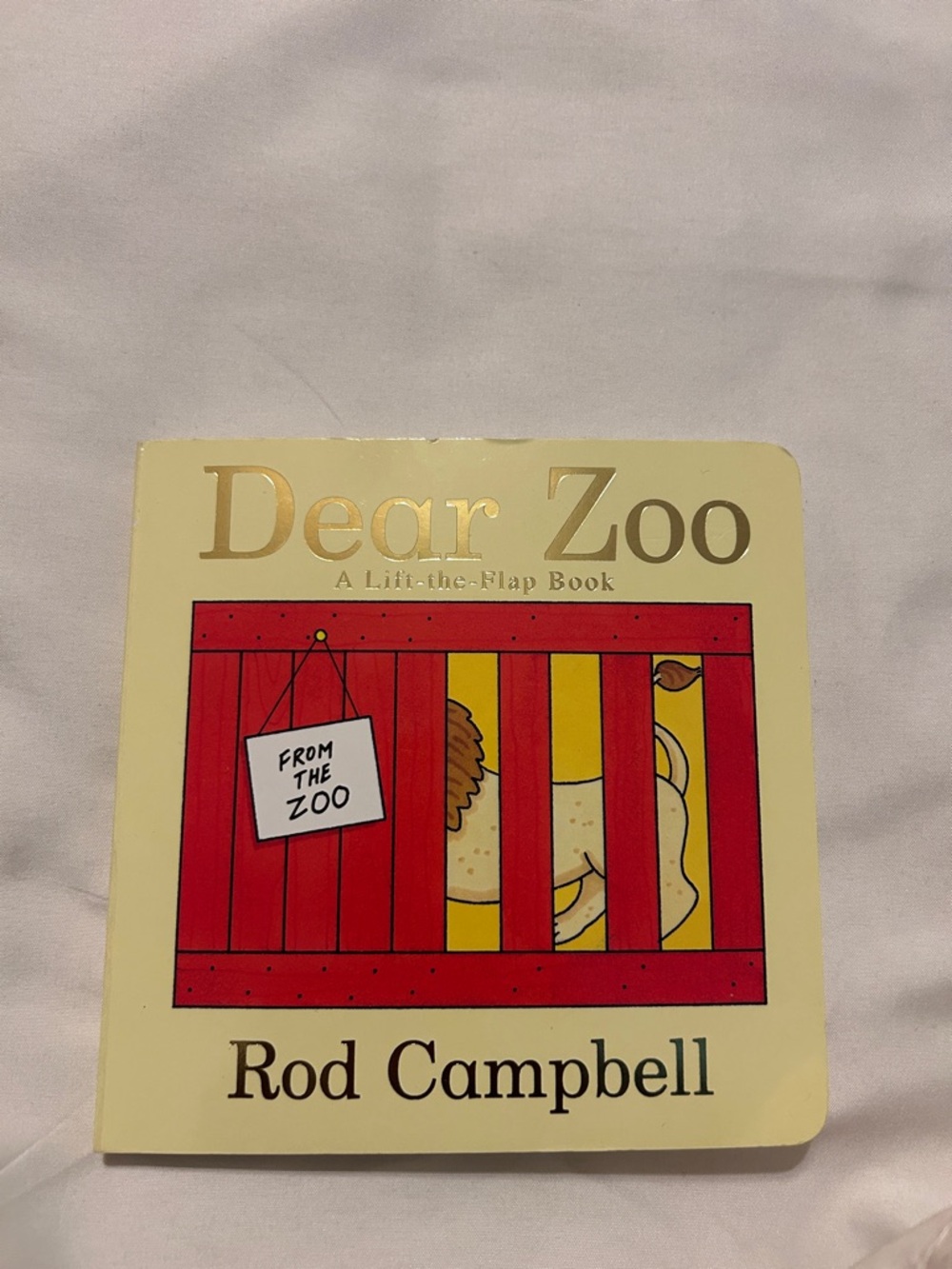 Dear Zoo lift flap board book by Rod Campbell